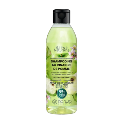 Shampooing Vinaigre de cidre, purifiant, pour cheveux naturels et ternes 300 ml