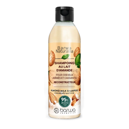 Shampooing Lait d’amande, reconstructeur 300ml