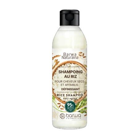 Shampooing Riz, anti-âge, pour cheveux secs et fragilisés 300ml